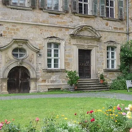 Vendégház Ferienzimmer Im Schloss Burgpreppach